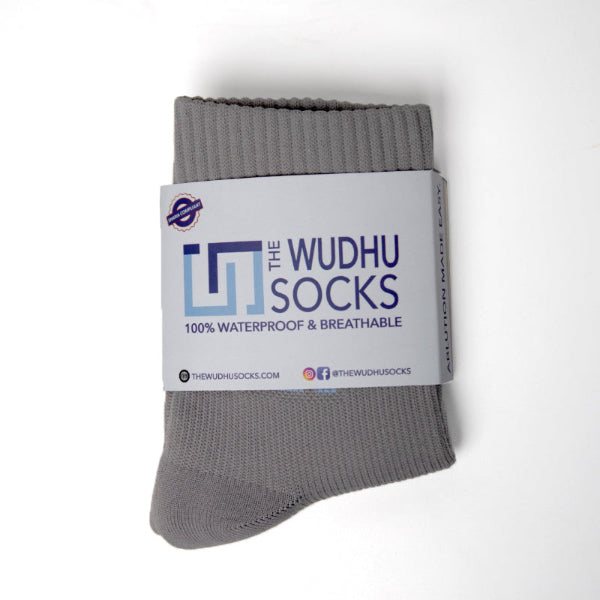 The Wudhu Socks - Edles Grau