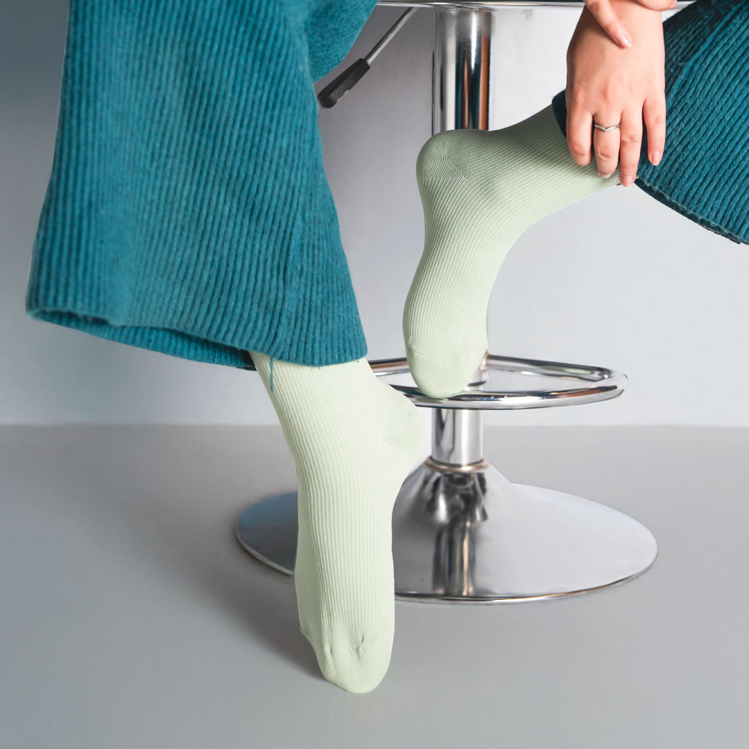 The Wudhu Socks - Pastell Grün