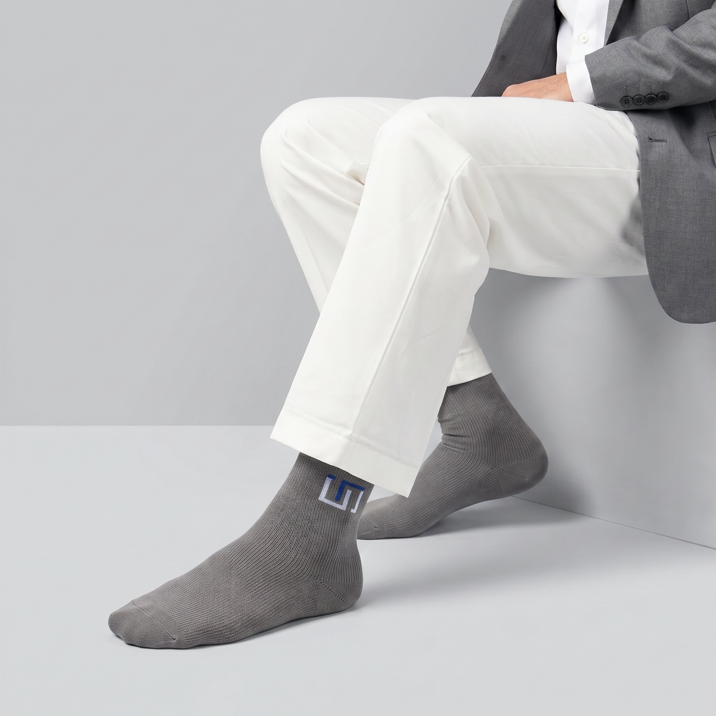 The Wudhu Socks - Edles Grau