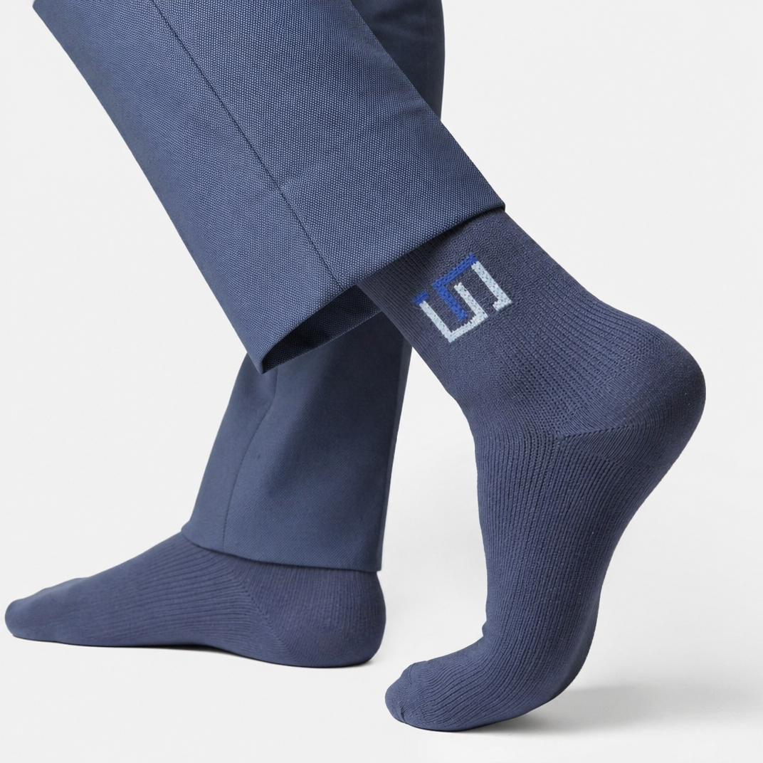The Wudhu Socks - Navy Blau