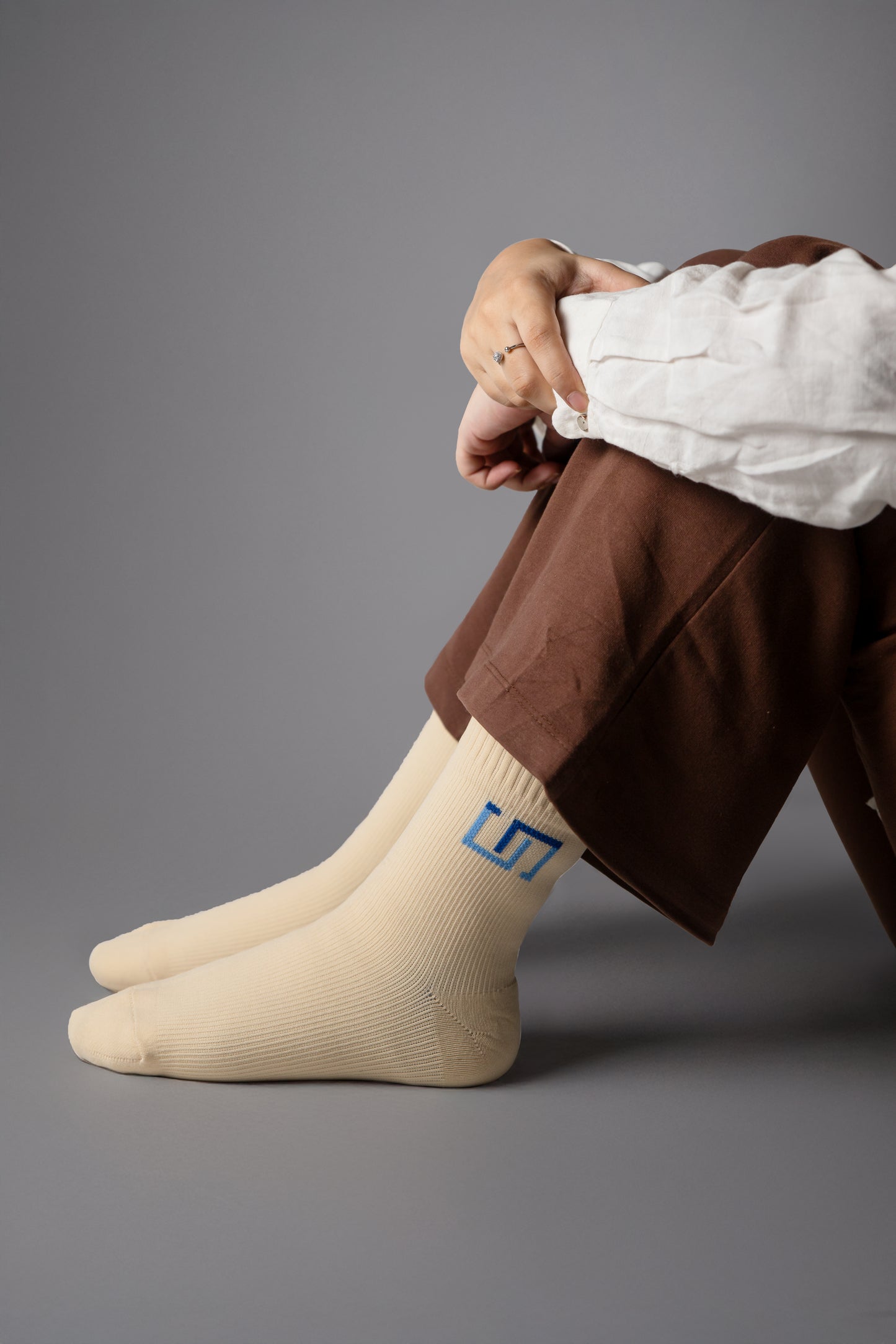 The Wudhu Socks - Elfenbein Creme