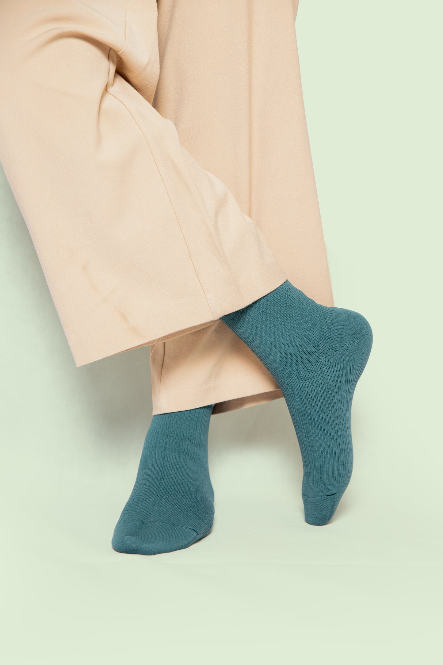 The Wudhu Socks - Frisches Petrolblau