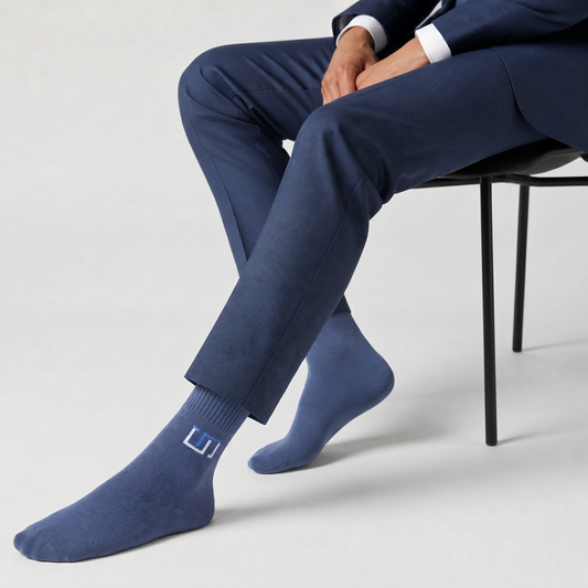 The Wudhu Socks - Navy Blau